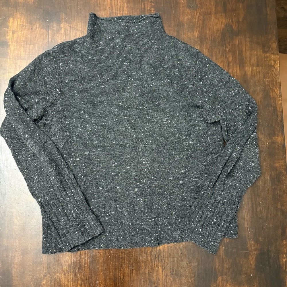 Madewell mock neck wool blend sweater size xl